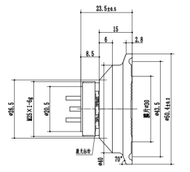 PC112K clamp flat film pressure sensor