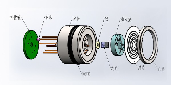 Tip: Internal Structure of Diffuse Silicon Pressure sensor