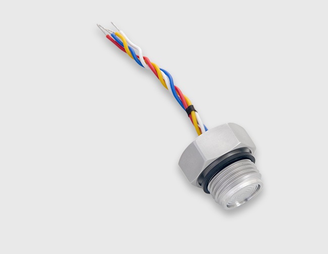 Wotian New Product-PC12Ⅱ Thread Flat Film Pressure Sensor