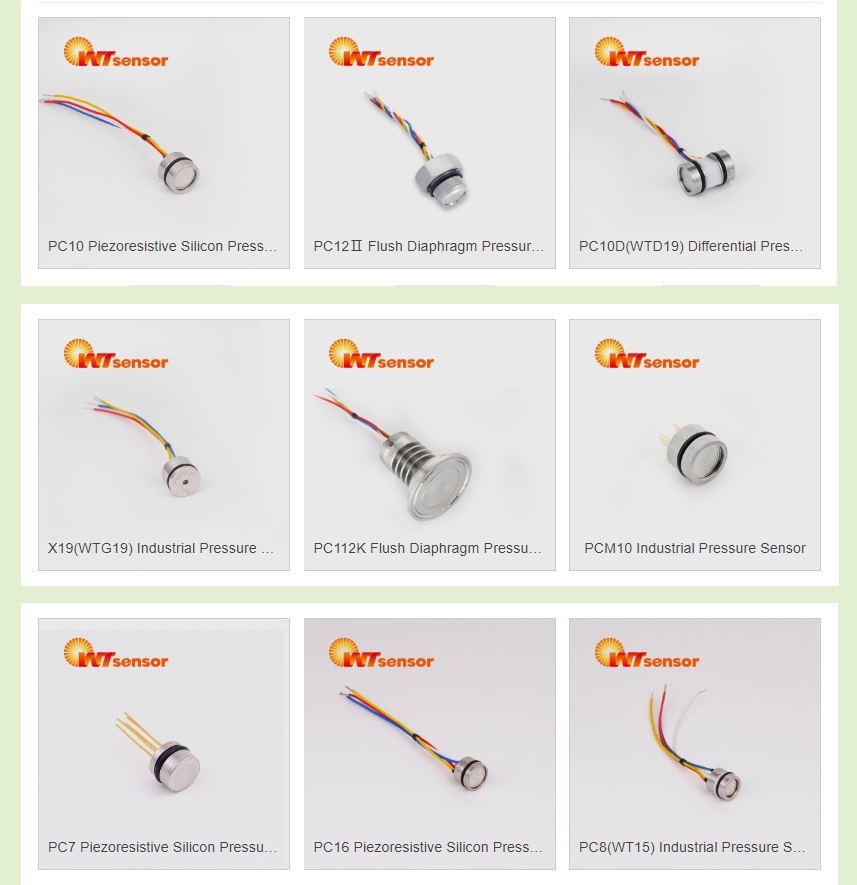 PC112K Flush Diaphragm Pressure Sensor with Clamp