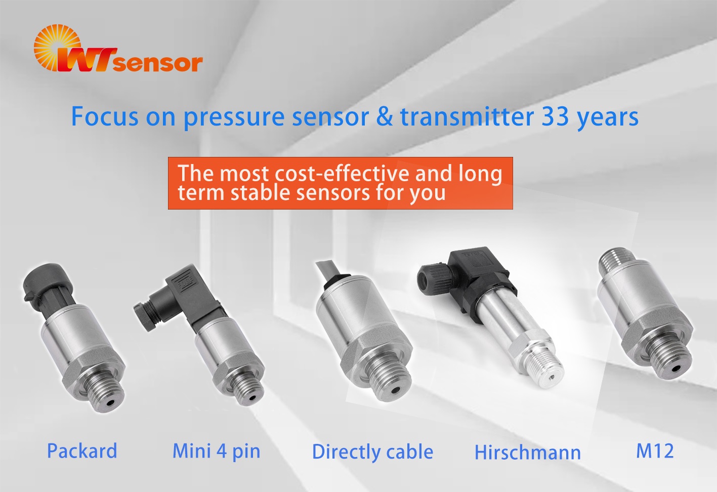 Φ23.5mm Silicon Pressure Sensor PCM320