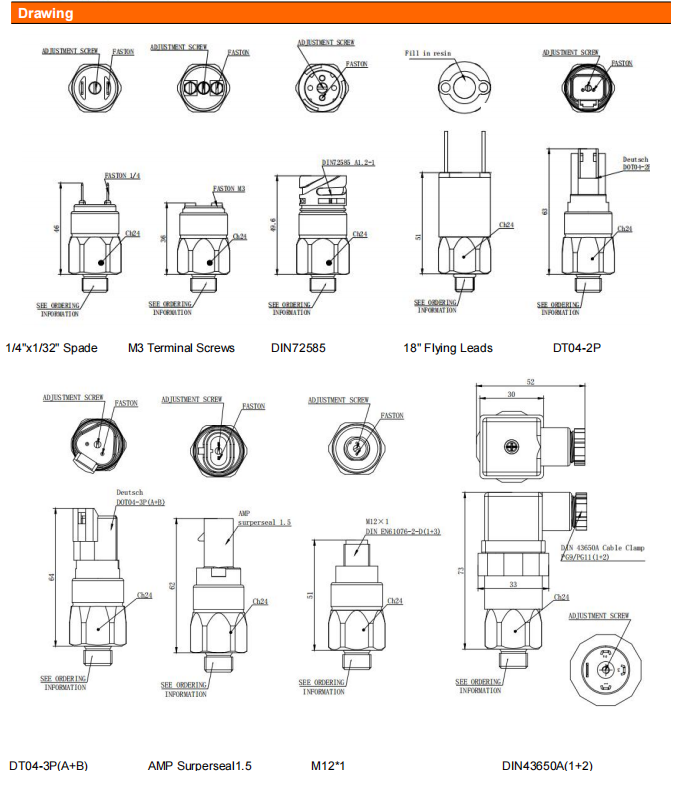 PCS9 Adjustable Low Pressure Switches