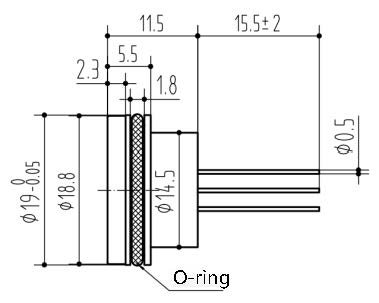 Φ19×11.5mm Industrial Pressure Sensor PC9(WTT19)