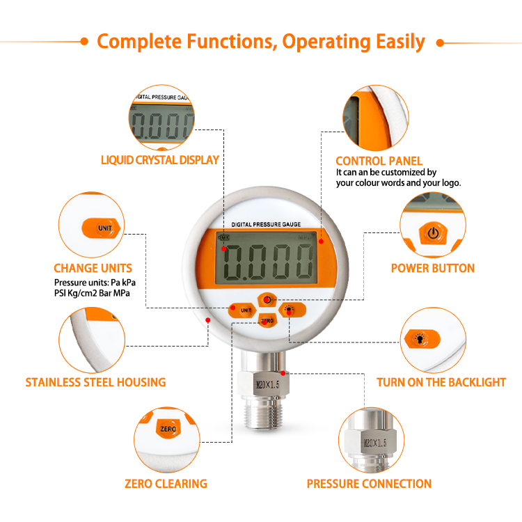 Digital pressure gauge PCM590