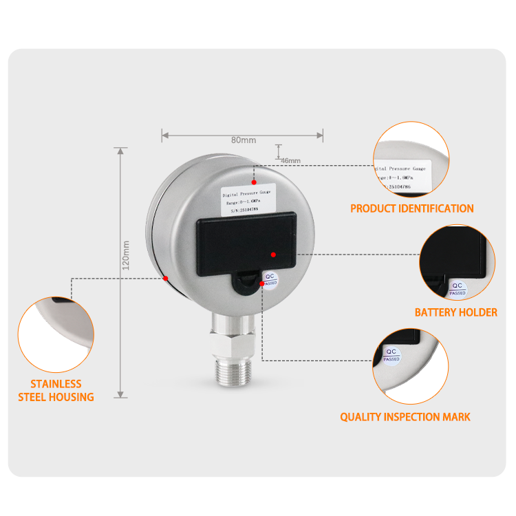 Digital pressure gauge PCM590