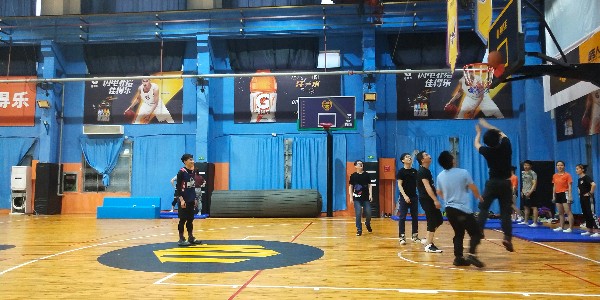 Basketball Game- demonstrating the fighting spirit and company culture