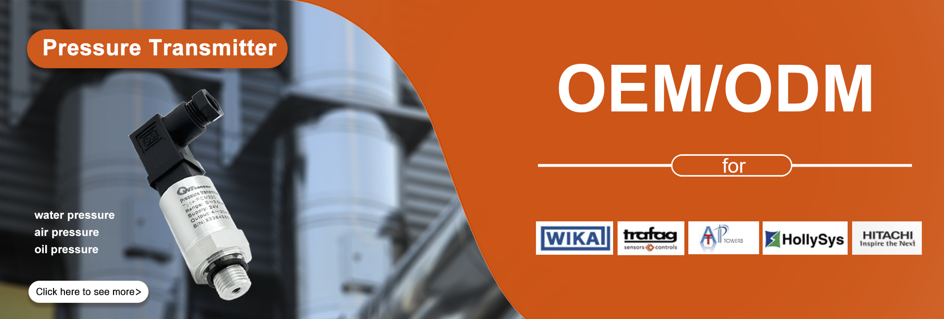 Pneumatic and Hydraulic Pressure Sensors in Industrial Applications