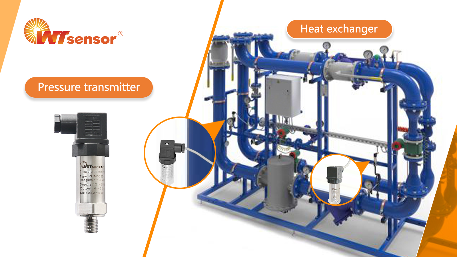 PCM303D in Heat Exchangers