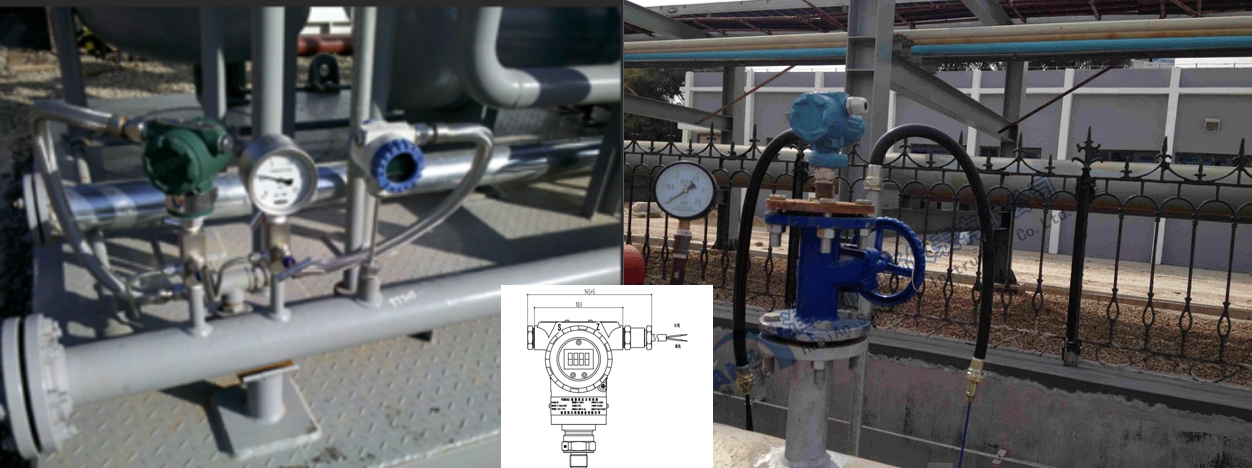 Monocrystalline Silicon Pressure Transmitters for Firefighting Pipe Systems | PCM2051-AP/GP