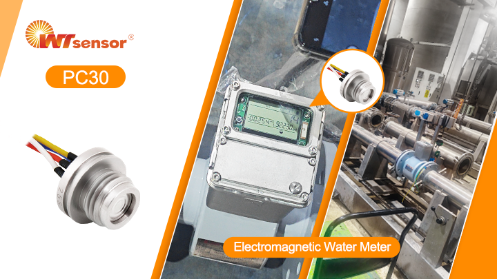 PC30 Sensor for Water Meter Flow and Pressure Monitoring